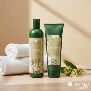 Combo Dầu Gội – Xả Weilaiya Gừng & Hà Thủ Ô 400ml Chính Hãng