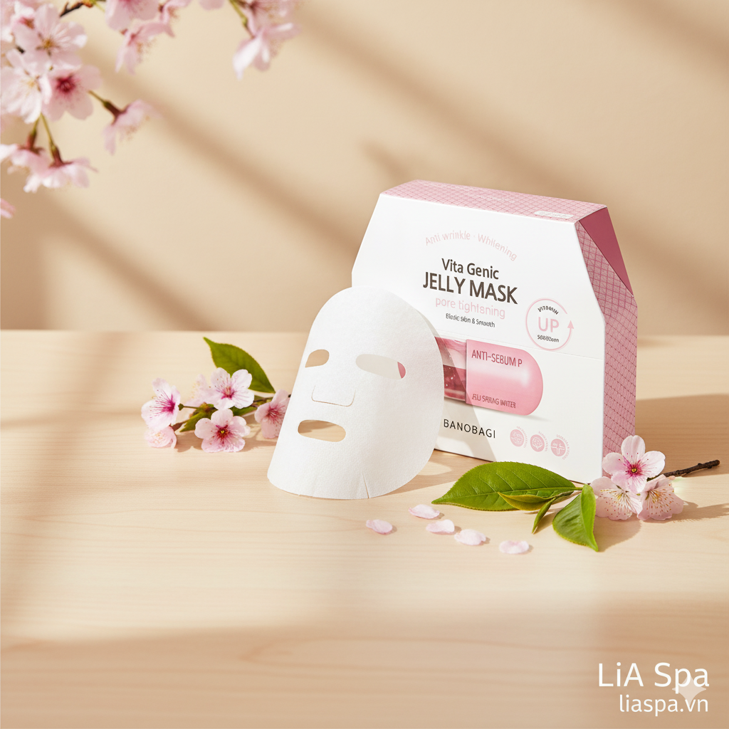 Mặt Nạ Banobagi Vita Genic Jelly Chính Hãng - Kiểm Soát Nhờn Se Khít Lỗ Chân Lông (4)