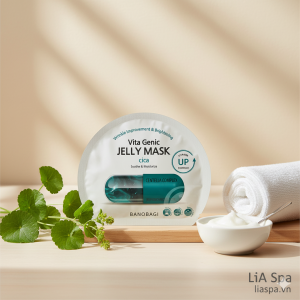 Mặt Nạ Vita Genic Cica Dưỡng Da Giảm mụn - Banobagi - Hàn Quốc Chính Hãng