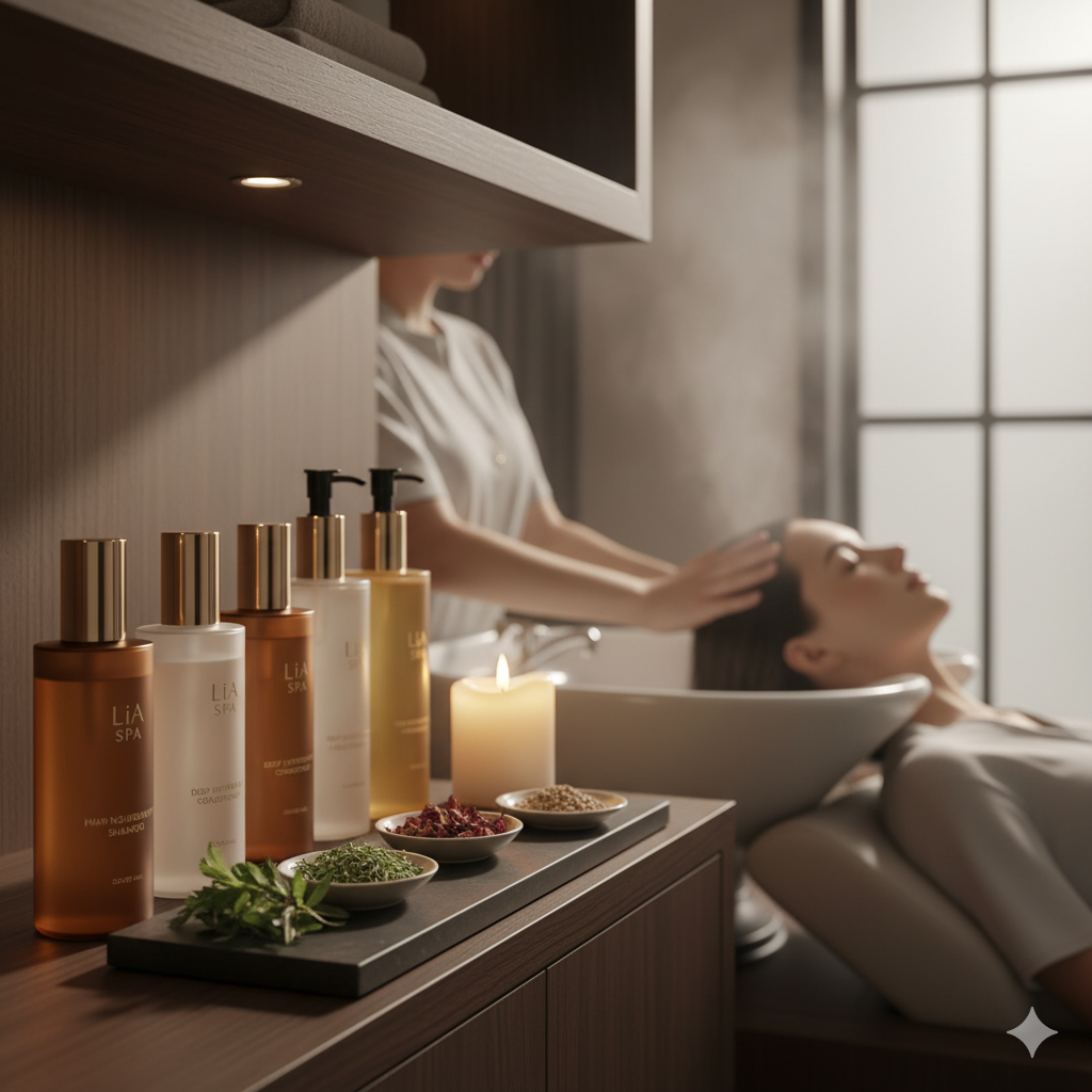 Trải Nghiệm Dịch Vụ Gội Đầu Thư Giãn & Dưỡng Tóc Chuyên Sâu Tại LiA Spa & Beauty